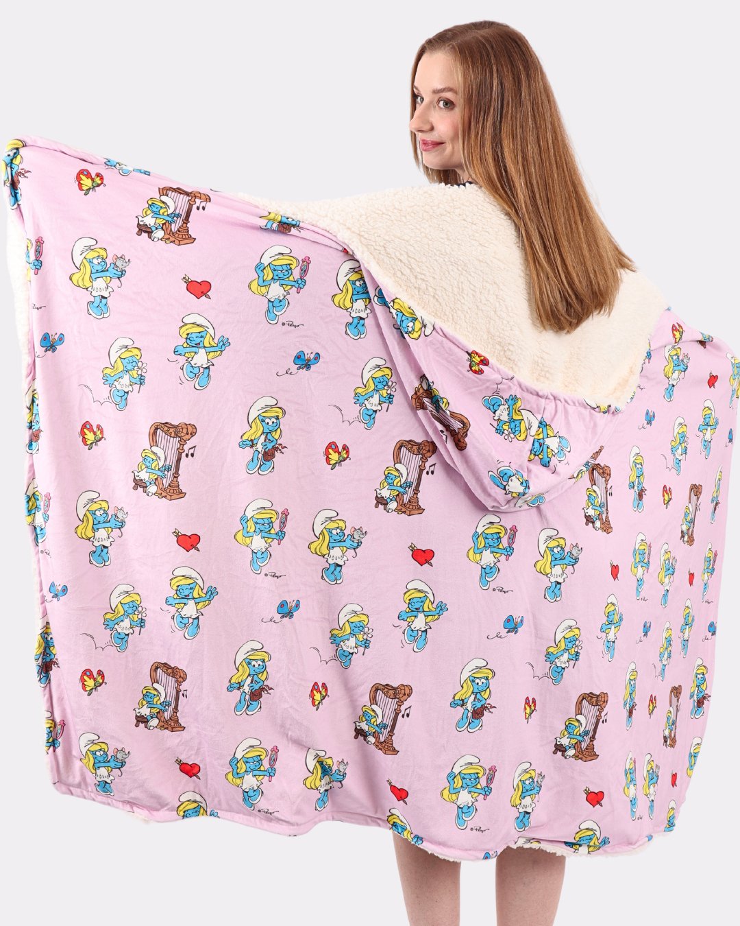 Smurfette Cozee Blanket - Cozee