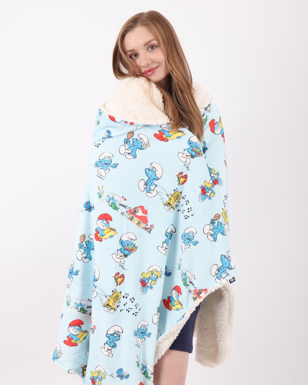 Smurfs Cozee Blanket - Cozee